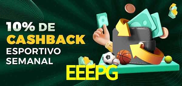10% de bônus de cashback na EEEPG